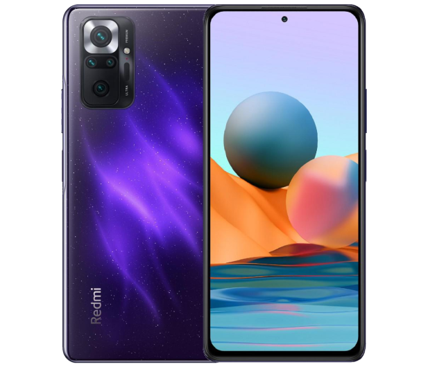 Xiaomi Redmi Note 10 Pro 6/64GB Nebula Purple 120Hz - 746156 - zdjęcie